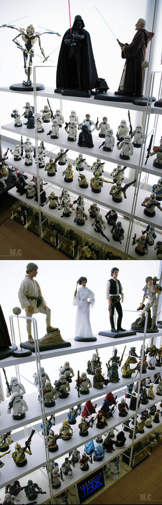 Illustration for article titled The Classiest Star Wars Action Figure Displays You've Ever Seen